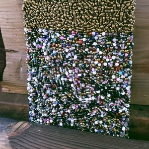 Hand Beaded Artisan Purse